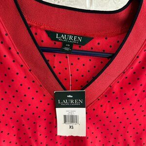 Lauren Ralph Lauren Red Blouse